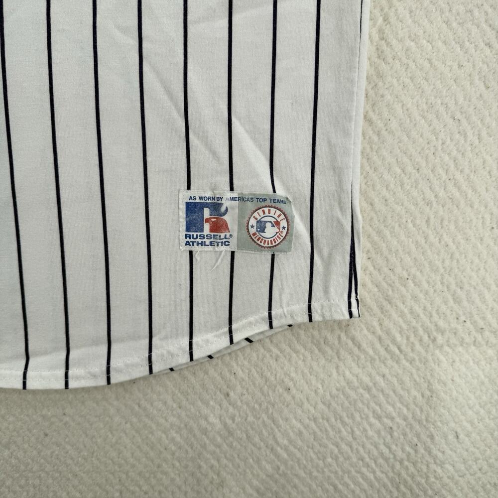 Vintage Russell Athletic MLB Colorado Rockies Baseball Jersey Size XXL USA 90s - Picture 4 of 9